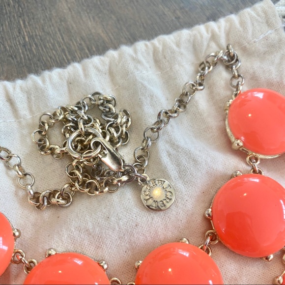 J.Crew Orange Bubble Necklace - Picture 4 of 4